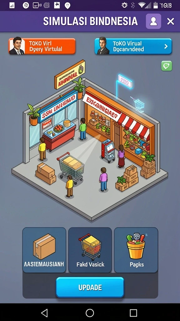 biwin - Screenshot memperlihatkan karakter unik dalam game BIWIN.
