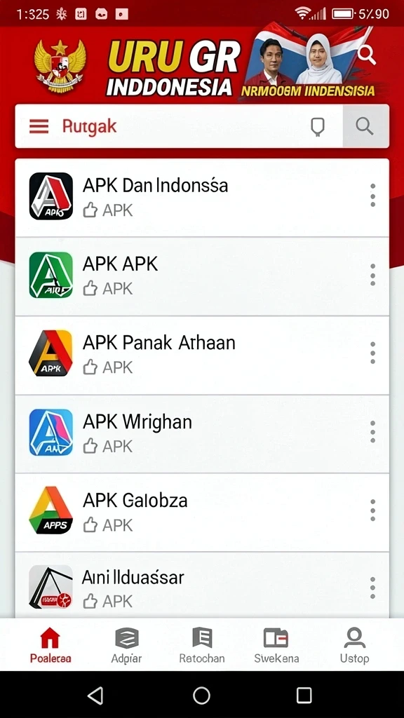 garuda365 - Tampilan antarmuka yang ramah pengguna.