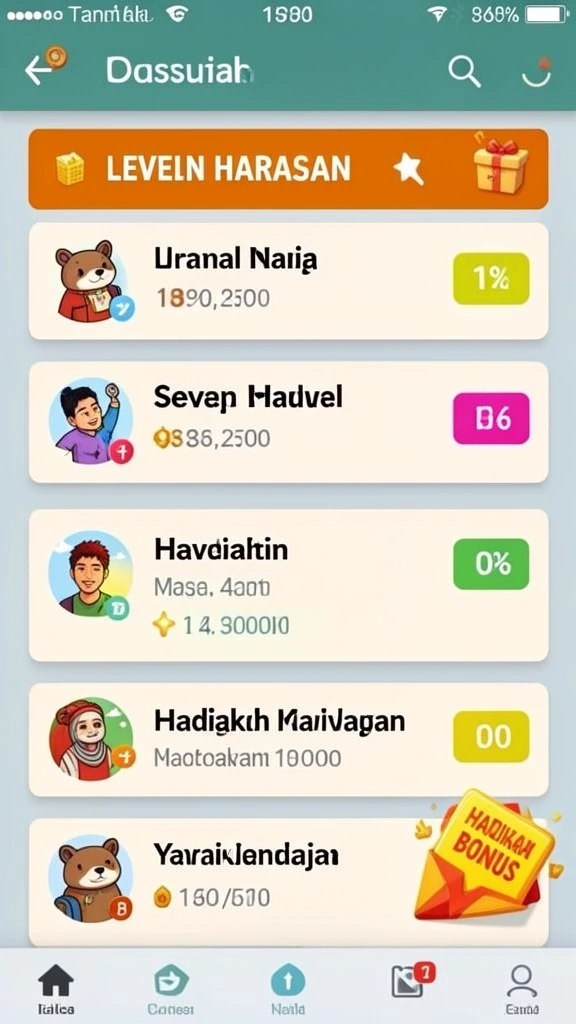 joyputar - Fitur mode kompetisi yang menantang.