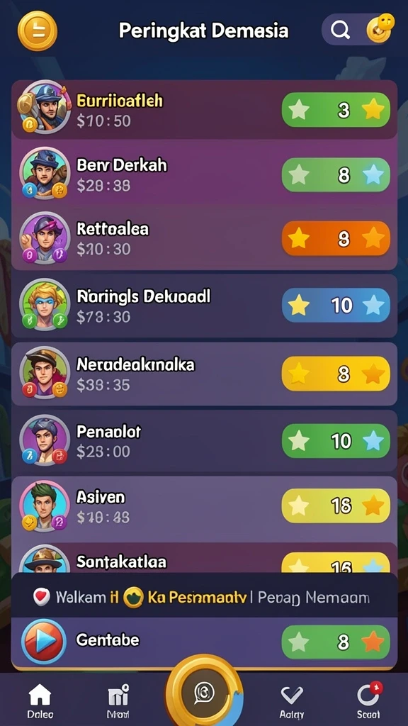 kingslot - Screenshot menampilkan antarmuka permainan yang menarik dan user-friendly.
