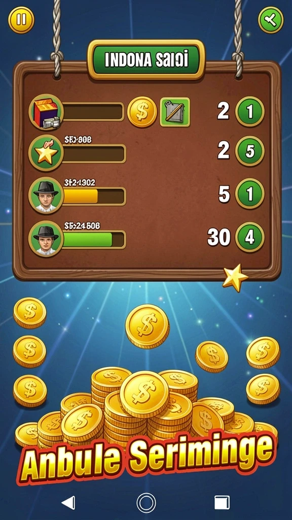 luckyrp - Tampilan antarmuka yang sederhana dan menarik.