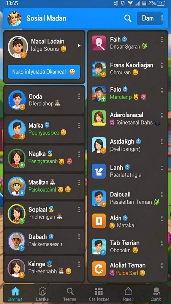 olxtoto - Tangkapan layar mengilustrasikan fitur komunitas yang interaktif.
