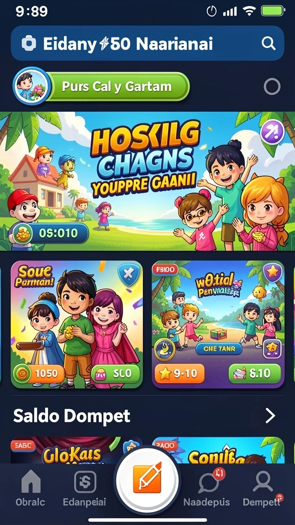 rajajuara - Tampilan utama RAJAJUARA yang menarik dan intuitif.